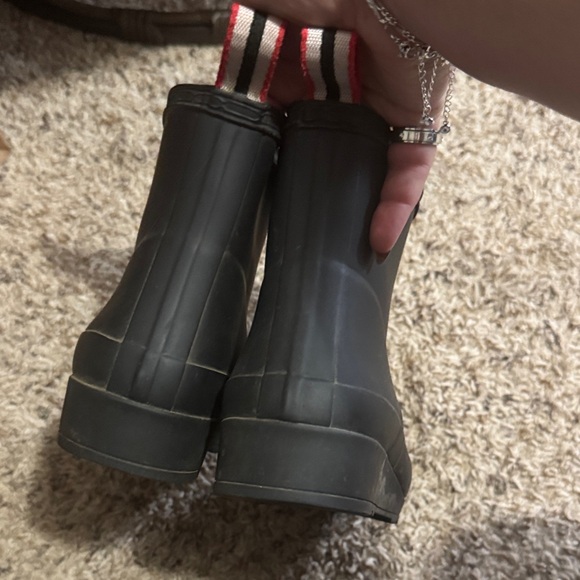 Hunter Black Rain Boots - Picture 4 of 7